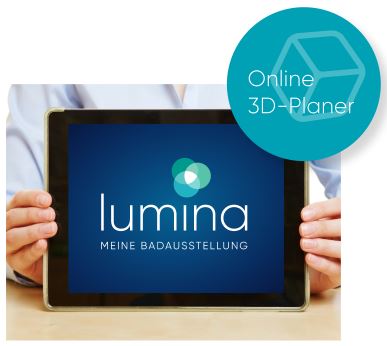 Lumina online 3D-Badplaner