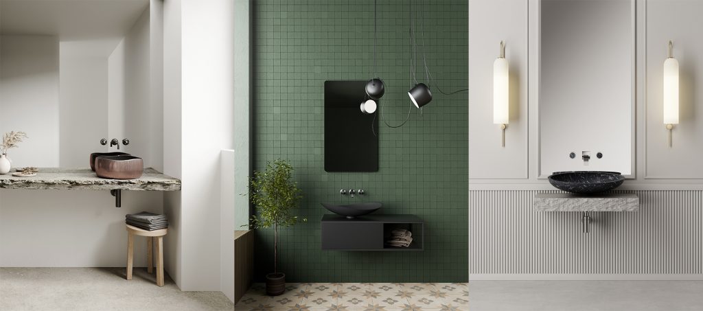 Collage Waschbecken von GlassDesign