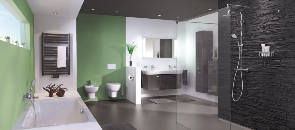 Abbildung Badezimmer mit Lumina Bad-Accessoires concept 200