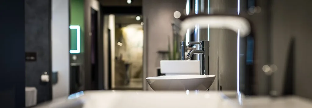 Wasser sparen im Bad mit Einhebelmischer Armatur am Waschbecken